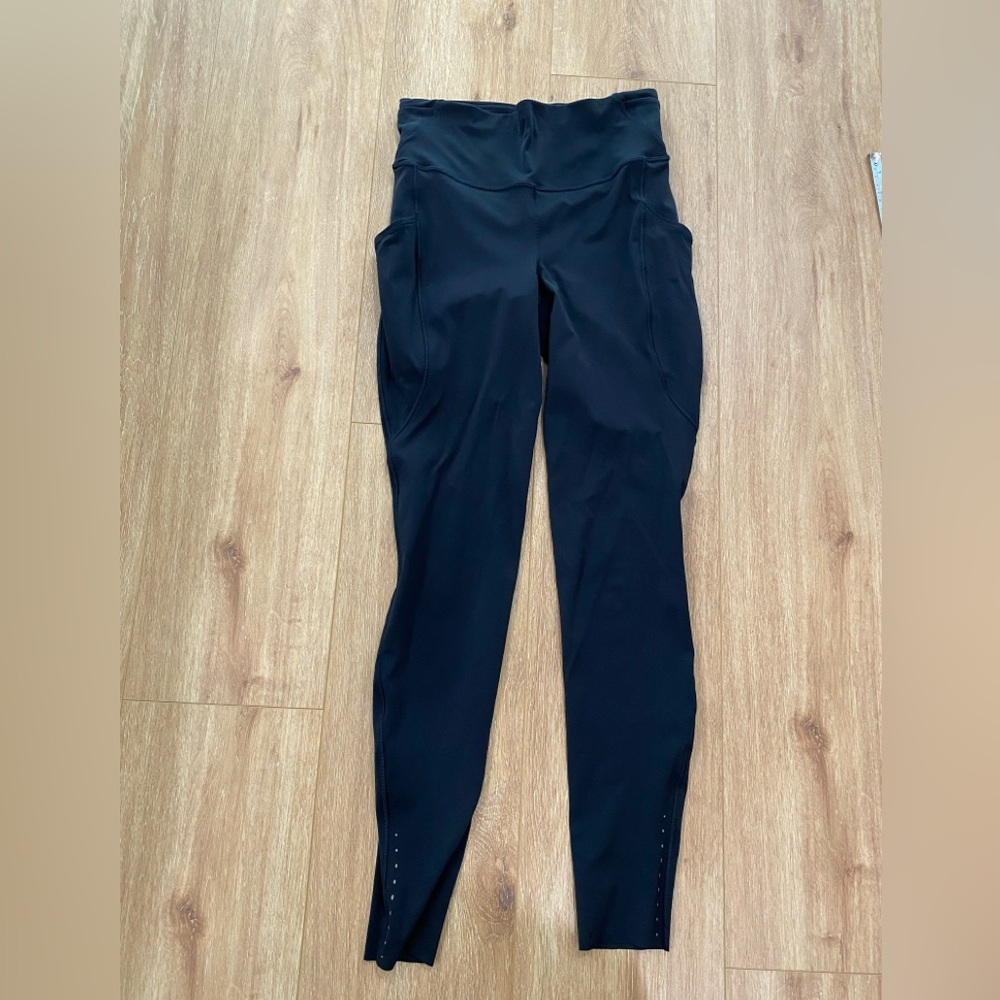 Lululemon fast and free hr w/pocket, 28”, 6